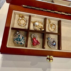 Gold and Silver Pendant Necklace Collection